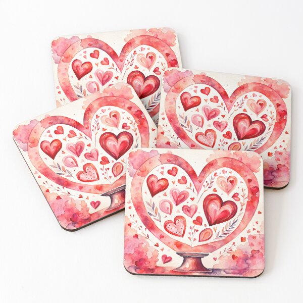 Item preview, Valentine’s Day Hearts designed and sold by purplesensation.