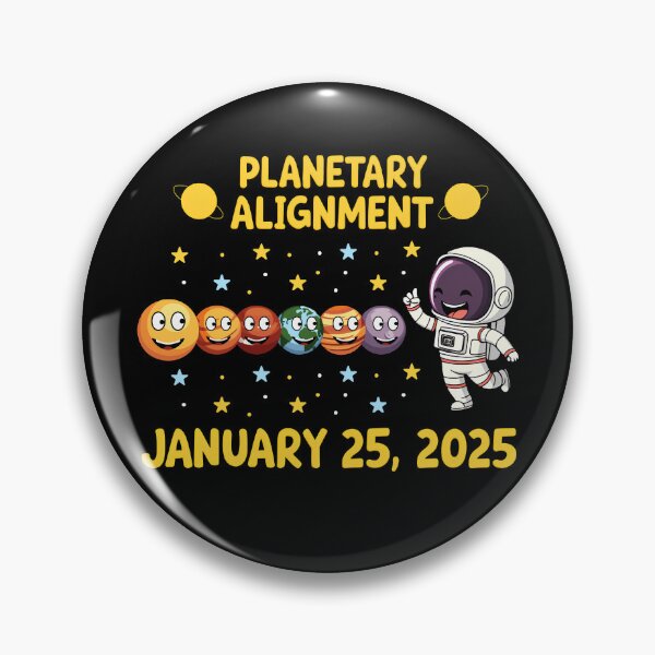 Item preview,  Planetary Alignment January 2025 Solar System designed and sold by Trendsecne.