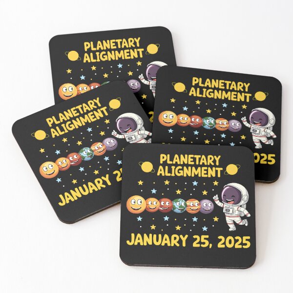 Item preview,  Planetary Alignment January 2025 Solar System designed and sold by Trendsecne.