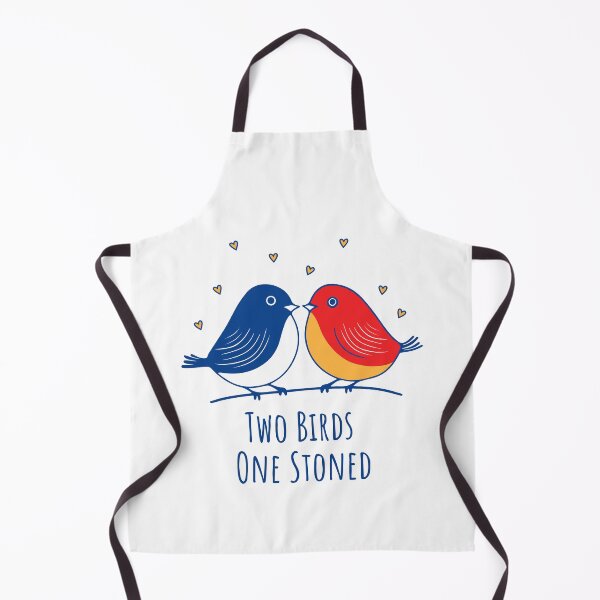 Item preview, Two Birds One Stoned, Gift for Him, Gif for Her, Funny Shirt, Bird Shirt, Funny Unisex T-shirt, designed and sold by DekoDesignsHub.