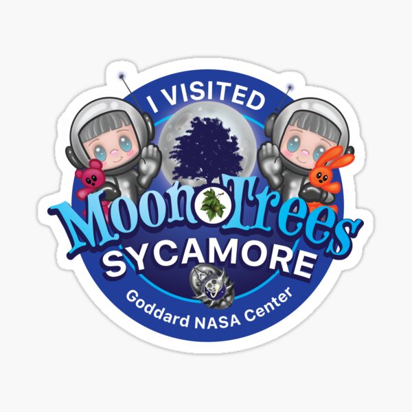 Item preview, Izzy and Dee- Moon Trees Goddard NASA Center designed and sold by MetroInk.