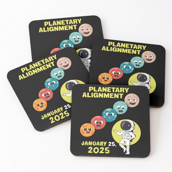 Item preview, Planetary Alignment January 2025 Solar System designed and sold by Trendsecne.