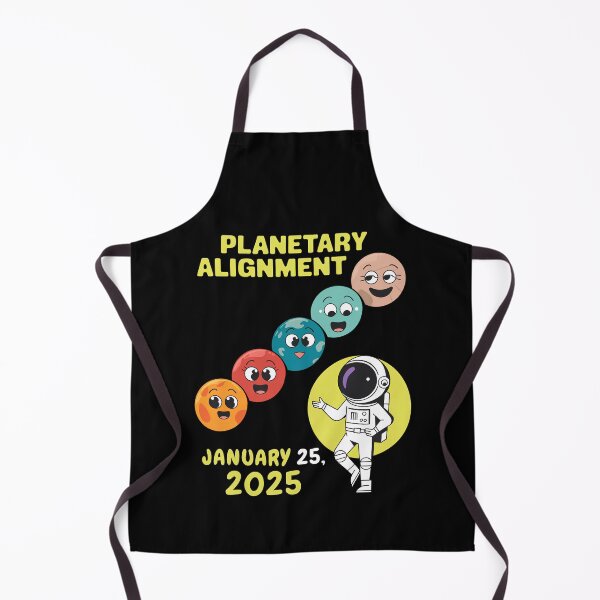 Item preview, Planetary Alignment January 2025 Solar System designed and sold by Trendsecne.