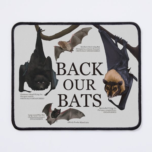 Item preview, Back Our Bats: Assorted bats 1 designed and sold by KarlyFMixedArts.