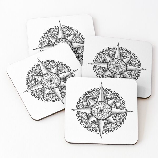 Item preview, Compass Mandala designed and sold by Rangelo.