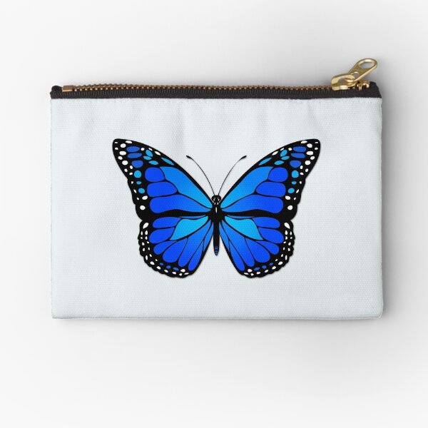 Blauer Schmetterling Täschchen