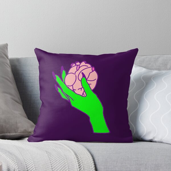 Item preview, goth valentine creepy human heart green hand  designed and sold by Gossip Rag.