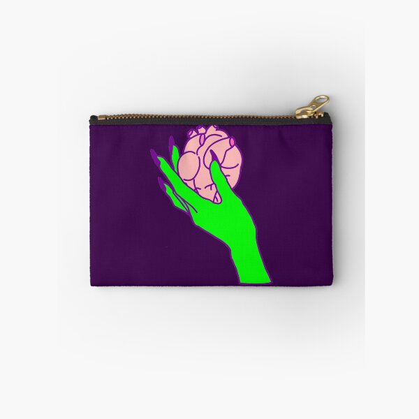 Item preview, goth valentine creepy human heart green hand  designed and sold by Gossip Rag.