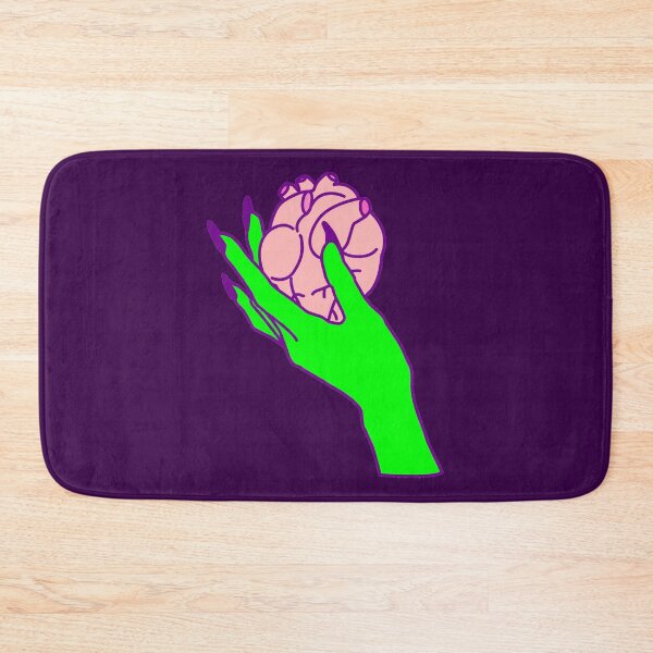 Item preview, goth valentine creepy human heart green hand  designed and sold by Gossip Rag.