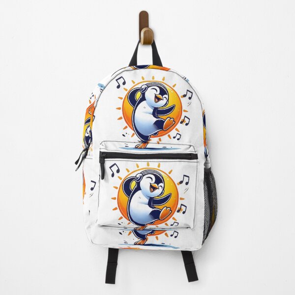 Item preview, Happy Penguins, music penguin designed and sold by TrueArtVibes.
