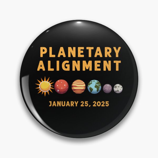 Item preview, Planetary Alignment Space Solar System 2025 designed and sold by Trendsecne.