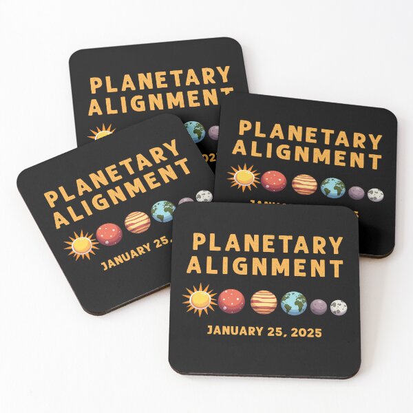 Item preview, Planetary Alignment Space Solar System 2025 designed and sold by Trendsecne.