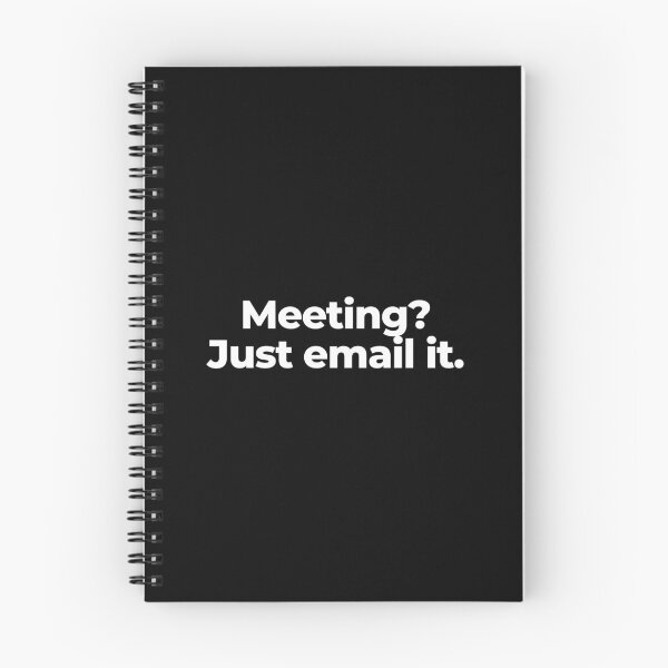 Item preview, Meeting? Just email it. designed and sold by MuzamilAhmed.