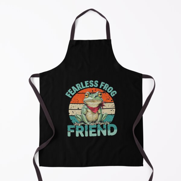 Item preview, Fearless Frog Friend - Playful and Unique Frog Art Design designed and sold by Colorful-Garden.