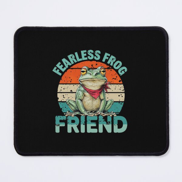 Item preview, Fearless Frog Friend - Playful and Unique Frog Art Design designed and sold by Colorful-Garden.