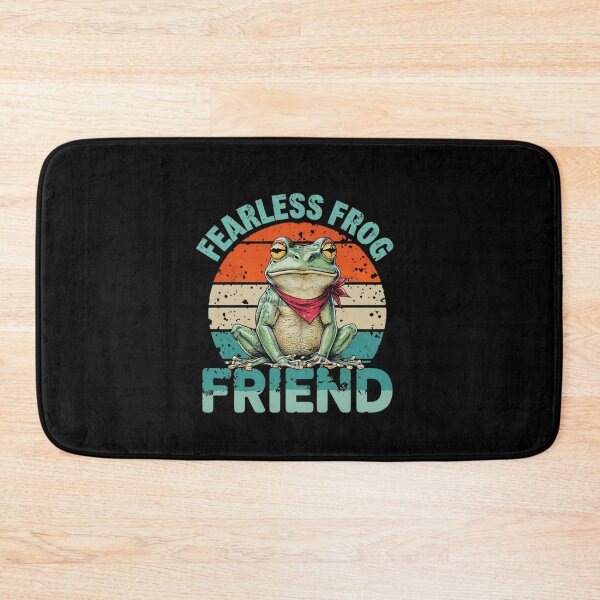 Item preview, Fearless Frog Friend - Playful and Unique Frog Art Design designed and sold by Colorful-Garden.