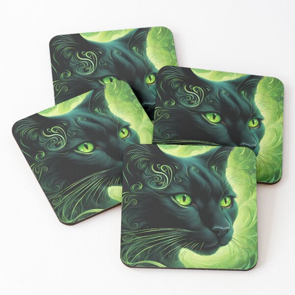 Item preview, Black cat designed and sold by whatthefoxsays.