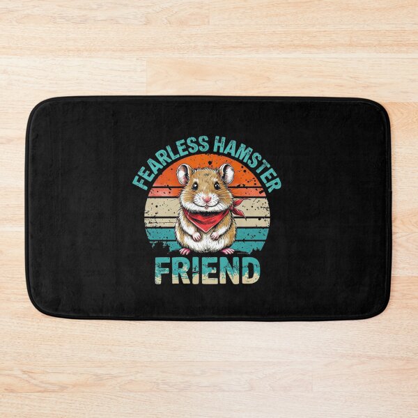 Item preview, Fearless Hamster Friend - Adorable and Brave Hamster Artwork designed and sold by Colorful-Garden.