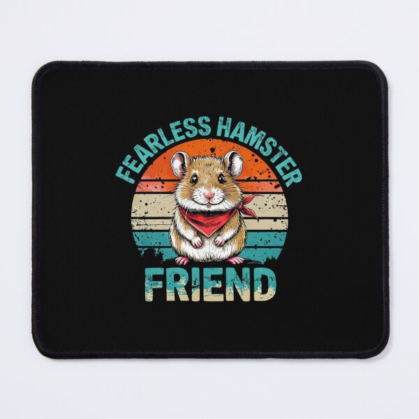 Item preview, Fearless Hamster Friend - Adorable and Brave Hamster Artwork designed and sold by Colorful-Garden.