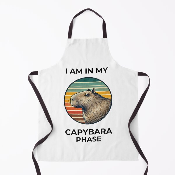 Item preview, I am in my Capybara phase retro Capybara lover gift designed and sold by TheScruffyGoose.