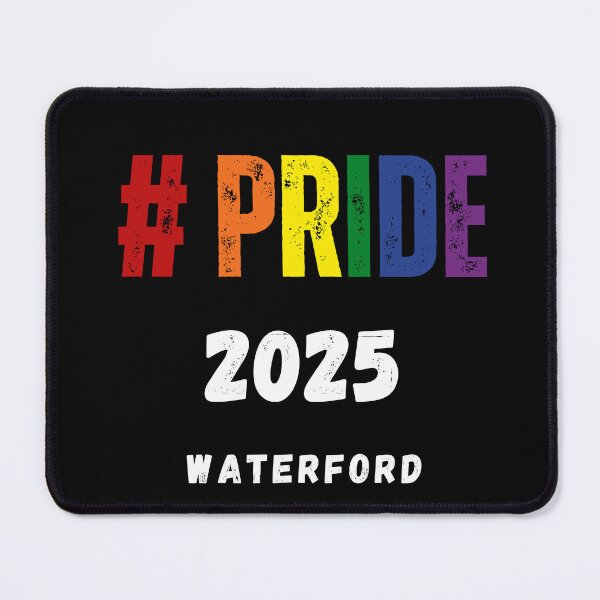 Item preview, Pride Waterford 2025, Waterford Pride 2025, Pride festival, Gay Festival, Pride 2025, Pride, Equal Rights, designed and sold by PrideBeProud.