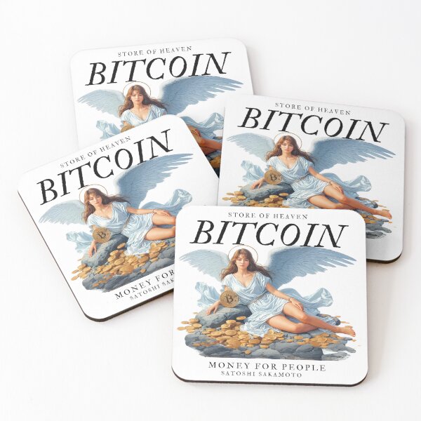 Item preview, Bitcoin Angel,BTC store of heaven,Btc Art,BTC,Bitcoin,Bitcoin Art,BTC art poster  designed and sold by 1SINGHA.