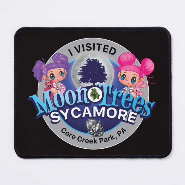 Item preview, Izzy and Dee- Moon Trees Core Creek Park designed and sold by MetroInk.