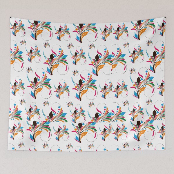 Item preview, Abstract Flower Pattern designed and sold by varshitha2024.