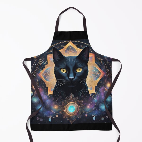 Item preview, Cosmic Black cat designed and sold by whatthefoxsays.