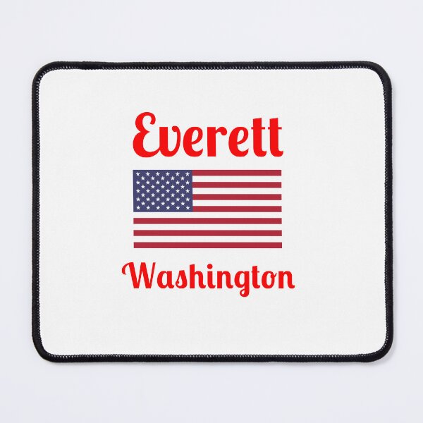 Item preview, Everett Washington state - Stylish Prints, designed and sold by Fleetwood1994.