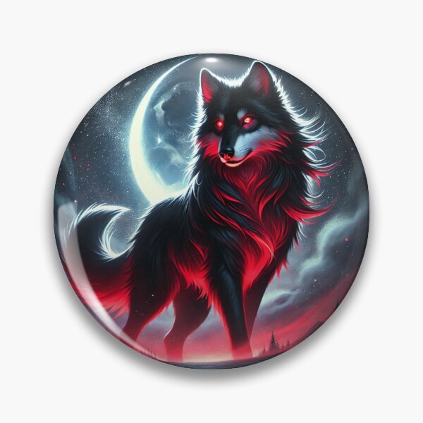 Item preview, Wolf of the Eternal Moon designed and sold by ArtyRed.