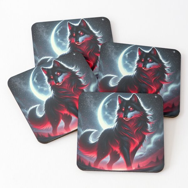 Item preview, Wolf of the Eternal Moon designed and sold by ArtyRed.