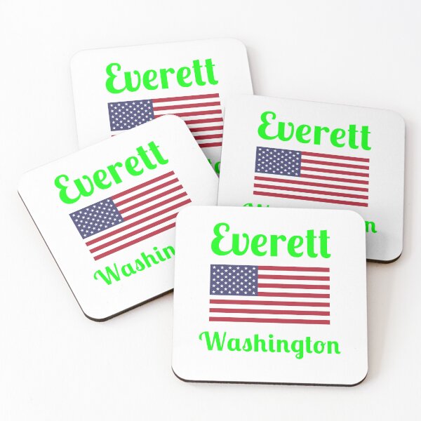 Item preview, Everett Washington state - Stylish Prints, designed and sold by Fleetwood1994.