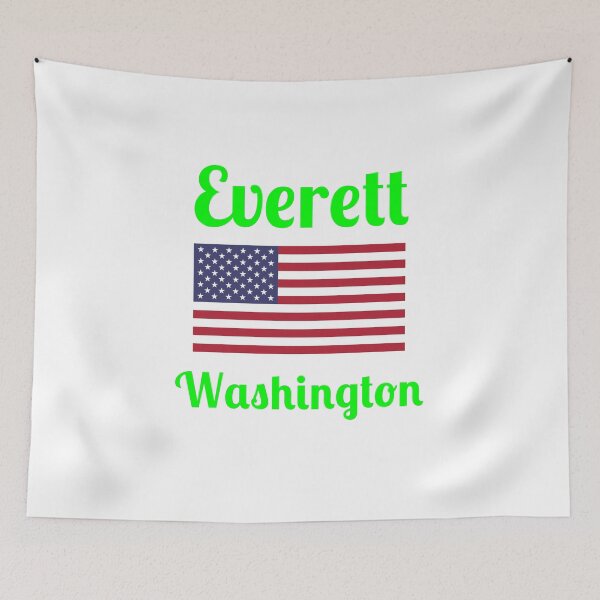 Item preview, Everett Washington state - Stylish Prints, designed and sold by Fleetwood1994.