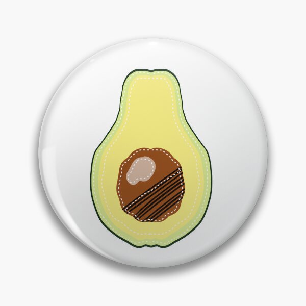 Item preview, Avocado Sliced Stitch Edge designed and sold by Colormarch.