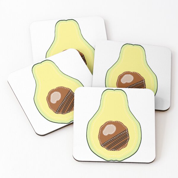 Item preview, Avocado Sliced Stitch Edge designed and sold by Colormarch.