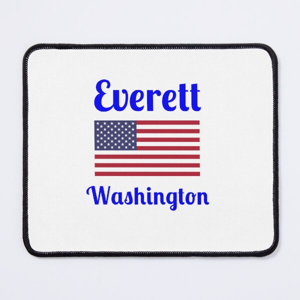 Item preview, Everett Washington state - Stylish Prints, designed and sold by Fleetwood1994.