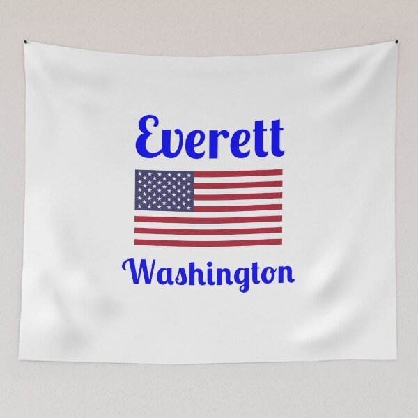 Item preview, Everett Washington state - Stylish Prints, designed and sold by Fleetwood1994.