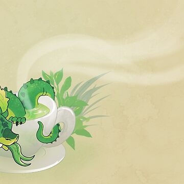 Artwork thumbnail, Tea Deagon by PencilCat