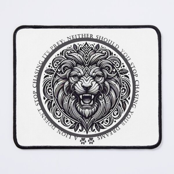 Item preview, A Lion doesn't stop chasing it's pley, neither should you stop chasing your dreams designed and sold by Creative-mind16.