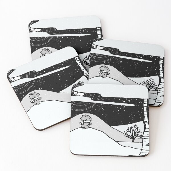 Item preview, Dandelion Daemon in the Snow designed and sold by Sarah Reed.