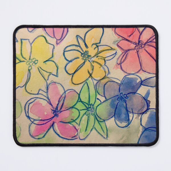 Item preview, Abstract Flowers 1 designed and sold by Martina Nicolls.