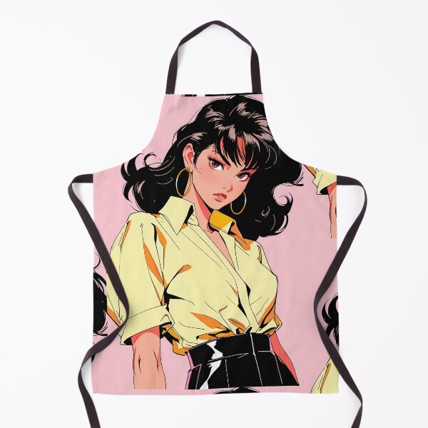 Item preview, Retro Anime Girl Model 2 designed and sold by Domo-Design.