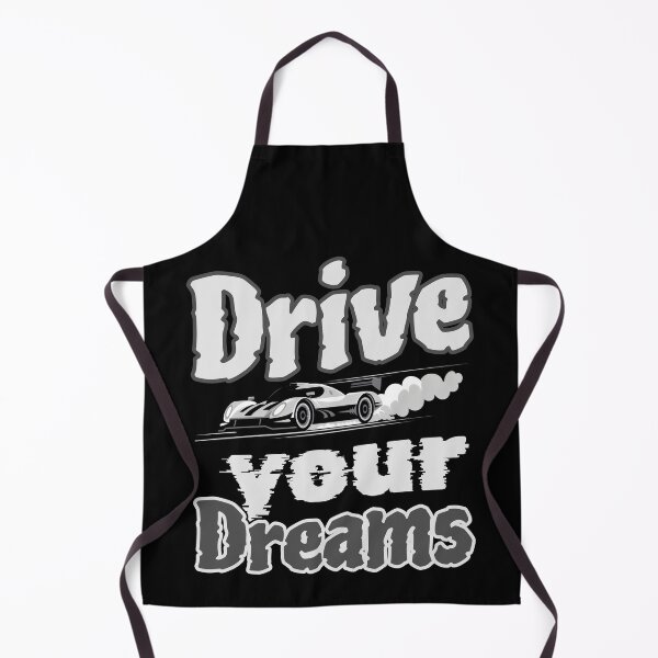 Item preview, Drive Your Dreams Racing Car's Black White Grey Haze designed and sold by SplashTastic.