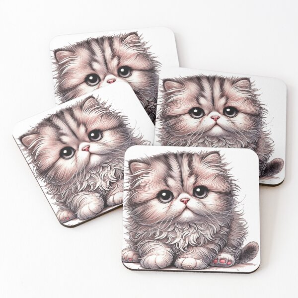 Item preview, adorable cute persian kitten designed and sold by nicnacc.