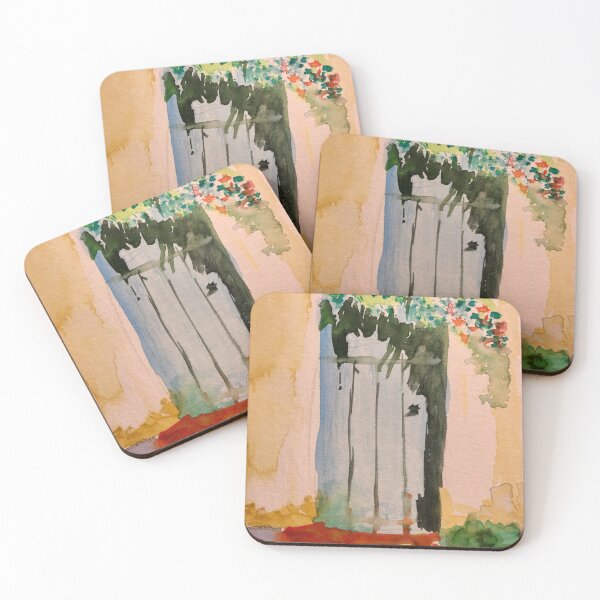 Item preview, Door with Trailing Vine by MARTINA NICOLLS designed and sold by Martina Nicolls.
