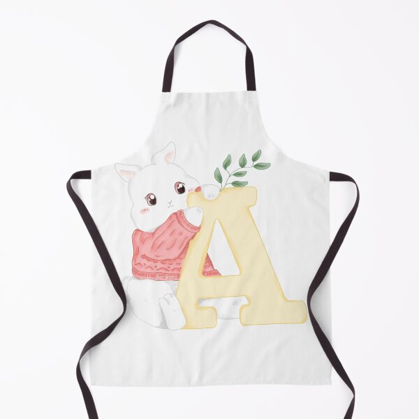 Item preview, A Alphabet Letter Bunny in Soft Watercolor | Bunniesmee designed and sold by bunniesmee.
