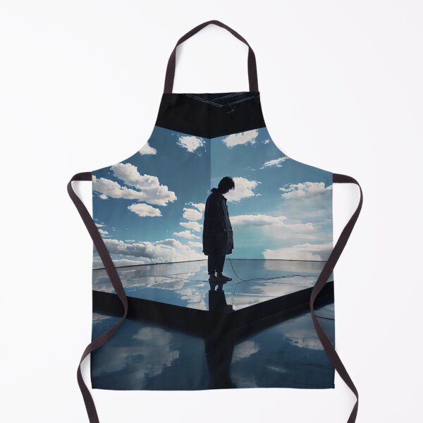 Item preview, Cloud image with human reflected on shiny surface designed and sold by Sigtrix.