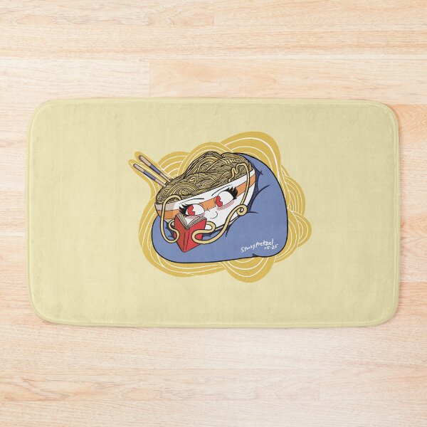 Item preview, Reading Session with a Bowl of Ramen designed and sold by SpookyPretzel.