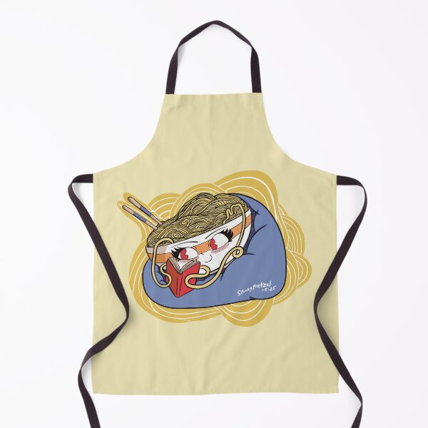 Item preview, Reading Session with a Bowl of Ramen designed and sold by SpookyPretzel.